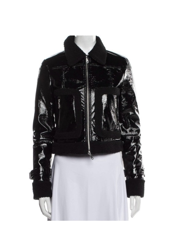 Rebecca Minkoff Jackets & Blazers - Rebecca Minkoff Black Glossy Jacket